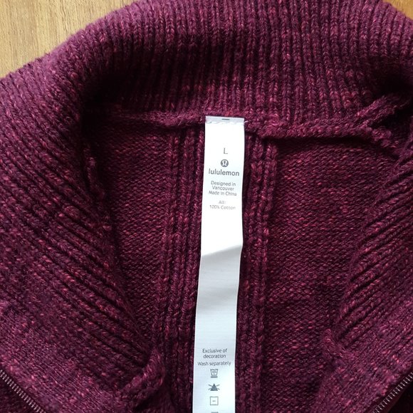 Lululemon Summit Stride Sweater - Large - Picture 5 of 7
